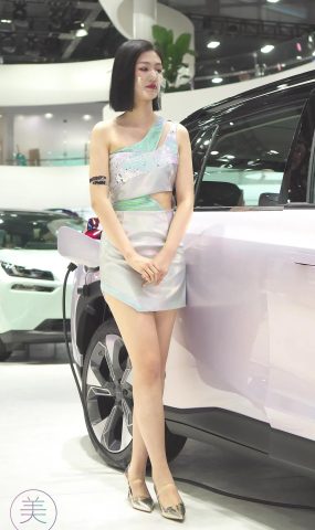 NO.0160 2021 广州车展 Racing Model AION车模05[20P]