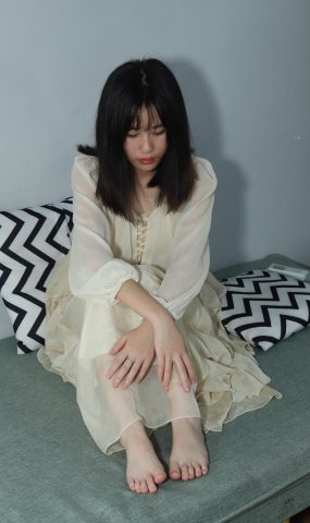 [Pary学生模拍] No.041 彩欣穿上可爱裙子展示美jiao [123P]