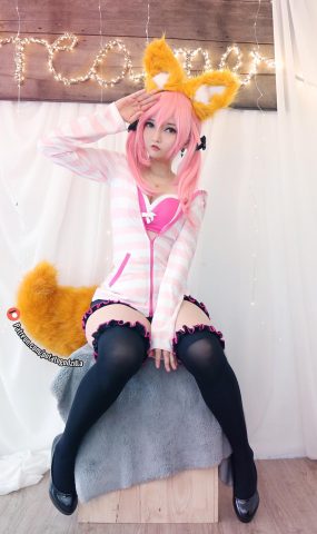 Potato Godzilla – Tamamo School Uniform[50P]