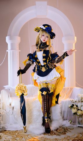 日奈娇  – 原神 娜维娅[19P]