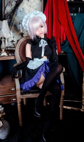 知名动漫博主@蠢沫沫 玛修女仆 在现浏览