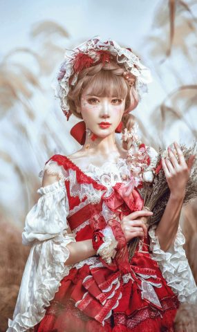 阿包也是兔娘 – lolita红裙1[12P]
