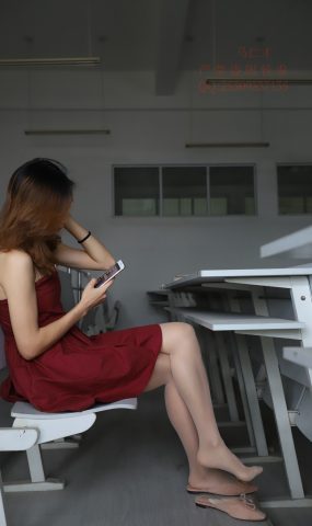 大西瓜爱牙膏-2018 9月活动 模特2（二） 肉丝平底鞋 [361P]