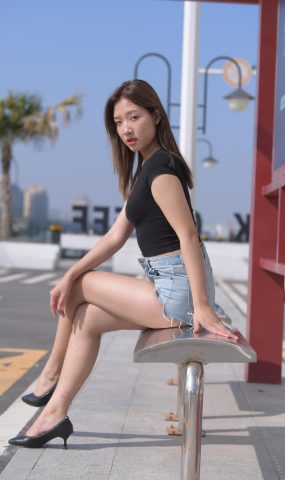 唯美街拍 NO.1102 牛仔热裤 (7) [76P]