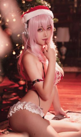 萌系小解解@蜜汁猫裘 圣诞索尼子2 在现浏览