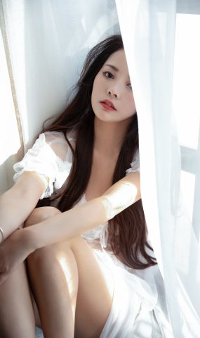 苏嫣嫣阿姨  – 蓝色连衣裙[21P]