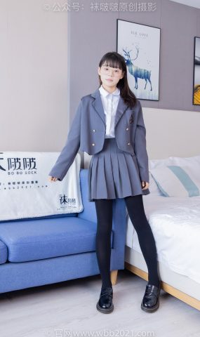 [BoBoSocks袜啵啵]NO.402 糯米-皮鞋、厚黑丝、学苑jk[140P]