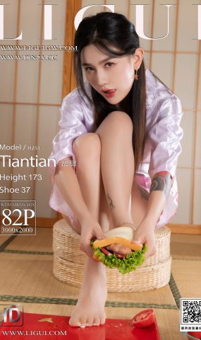 [Ligui丽柜] 2024.08.05《香足三明治》甜甜 [83P]