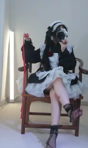 小羊蛋卷 黑色中华娘[10P]