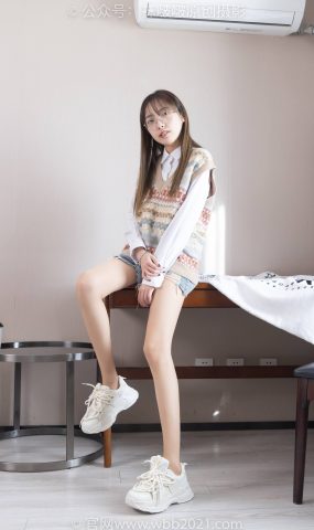 [BoBoSocks袜啵啵]NO.316 稚予-运动鞋、马丁靴、肉丝[160P]