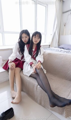 [BoBoSocks袜啵啵]NO.302 小甜豆稚予-三双皮鞋、板鞋、黑丝、两双肉丝、裤里丝[140P]