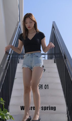 唯美街拍 NO.1102 牛仔热裤 (9) [72P]