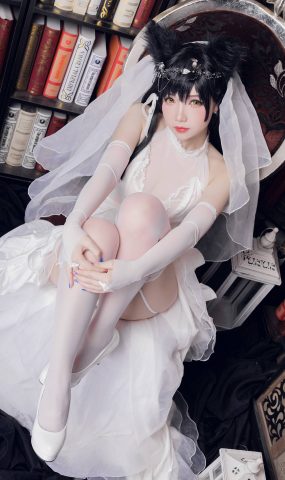 雪晴Astra – 爱宕花嫁[18P]