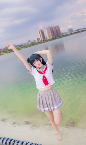 微博小解解@浅野菌子 LoveLive_Sunshine 津岛善子 在现浏览