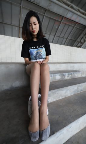 大西瓜爱牙膏-2018 7.8月活动 模特2（二） 贝壳头户外肉丝+船袜 (5)[124P]