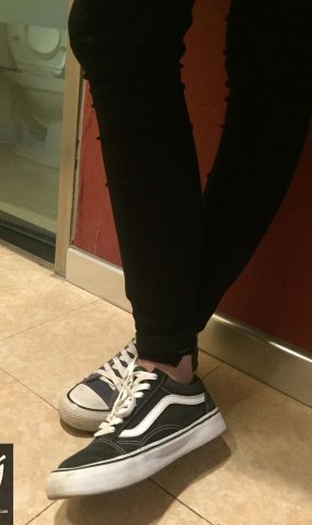 YJ街拍-002 船袜帆布鞋 (2) [67P]