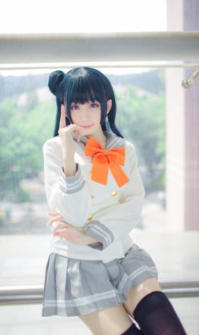 浅野菌子 – LoveLive!Sunshine!! 津岛善子[24P]