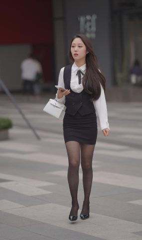 唯美街拍 NO.1220 牛男街拍 和漂亮女职员的下午茶时光 （5）[47P]