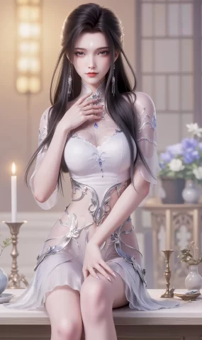 AI绘画 1189 诛仙-陆雪琪[100P]
