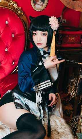 桃墨公子 美丽的蓝猫[20P]