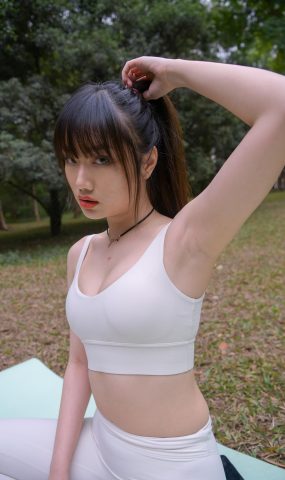 唯美街拍 NO.1103 白色瑜伽裤美女 (7) [76P]