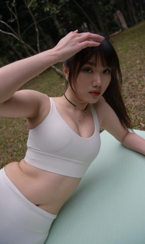 唯美街拍 NO.1103 白色瑜伽裤美女 (8) [76P]