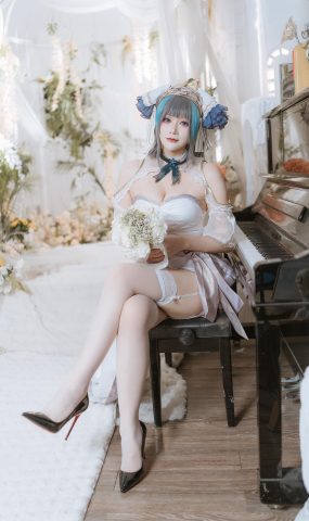 兔胖胖min – 柴郡 礼服[16P]