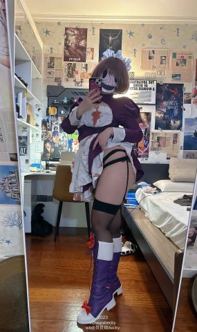 贝贝琪Becky  – 面具女仆[14P]