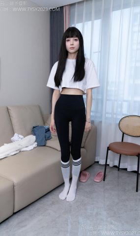 甜予摄影 NO.179 珞珞-高跟鞋、板鞋、人字拖、白棉袜[73P]