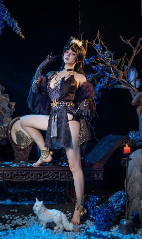 七月喵子  – 玉玲珑[20P]