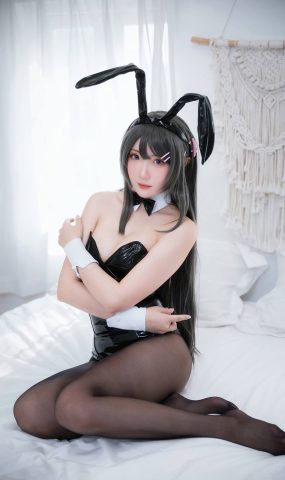 瓜希酱  – 樱岛麻衣 兔女郎[31P]