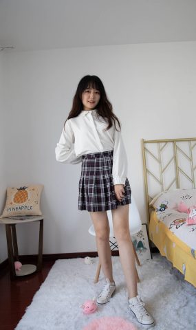 勿恋传媒 No.409 洋洋-格子与糖 [146P]