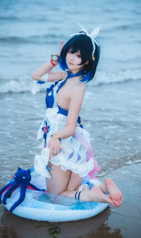 Seele麦麦 – 希尔彼岸浪花物语 海滩[72P]