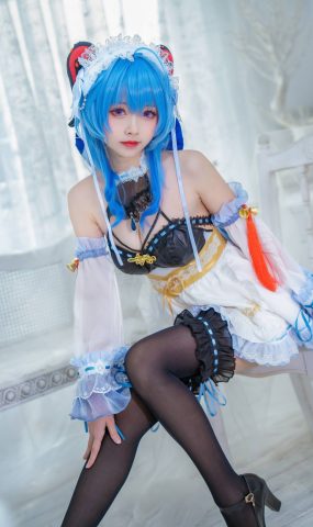 大大卷卷小卷  甘雨女仆[20P]