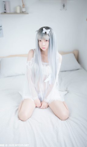 [喵糖映画]VOL.325 白色纱裙[25P]