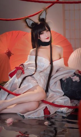 人气动漫Coser@铁板烧鬼舞 赤城 在现浏览