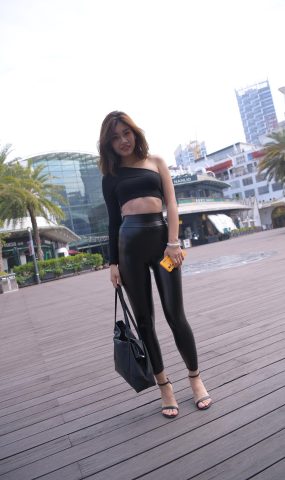 唯美街拍 NO.1080 皮裤-热情未改 (4) [84P]