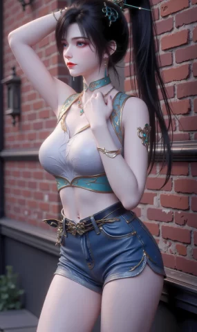 AI绘画 954 青鳞2[87P]