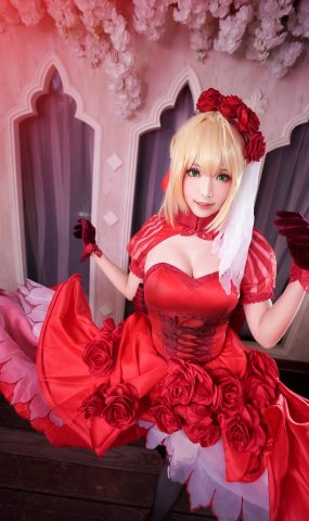 Ely_eee(ElyEE子) – 尼禄 红玫瑰[12P]