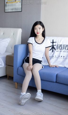 [BoBoSocks袜啵啵]NO.031 小奶熊-AJ板鞋、白棉袜、厚肉丝[149P]