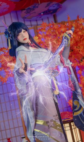 咬一口兔娘 – 原神雷电将军[32P]