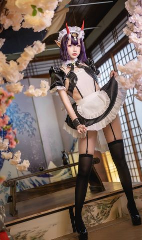 雪琪 – 酒吞童子女仆 [23P]