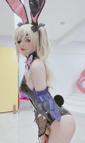 Peach milky  – Fischl Playboy Bunny Genshin Impact[20P]