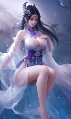 AI绘画 1005 斗破苍穹-小医仙[59P]