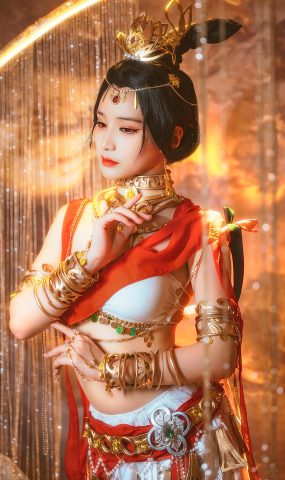 幼愛youmeko – 飞天舞姬[11P]