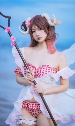 二佐Nisa – 泰拉夏日纪事 艾雅法拉泳装[34P]