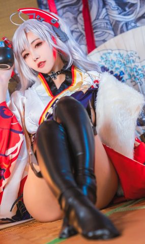 Momoko葵葵 – 欧根之和服[20P]