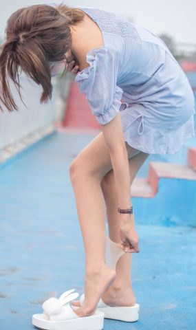 大生模拍 NO.252 肖敏 看台肉丝[56P]