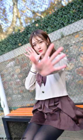 [喵糖映画]VOL.426 校园JKXUE妹[32P]