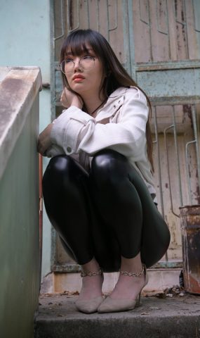 唯美街拍 NO.341 圆润 紧致皮裤（一） [70P]